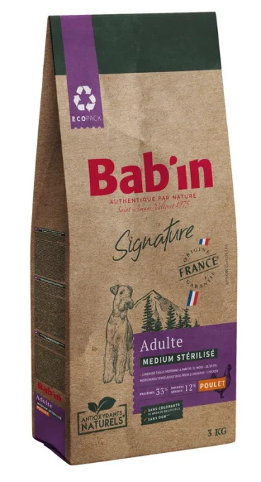 Bab'in Signature Adulte Stérilisé